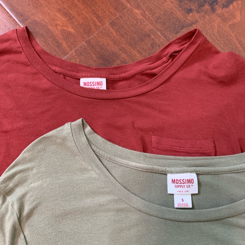 Mossimo Short Sleeve Tees with Pocket